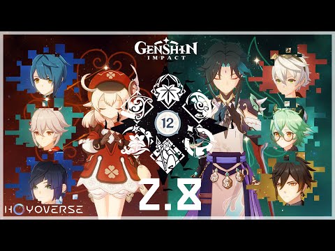 「 Spiral Abyss 2.8 」Floor 12 : C0 Klee Vape Comp + C0 Triple Crowned Xiao