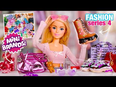 Mini Brands Fashion Series 4! Are They Barbie Doll Size? ZURU