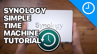 Synology Time Machine Mac backups in 4 easy steps with budget DS220j!