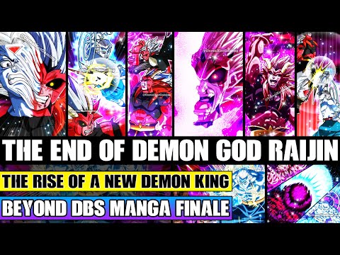 Beyond Dragon Ball Super The End Of Demon God Raijin! The Omni Grand Priest VS Raijin Finale