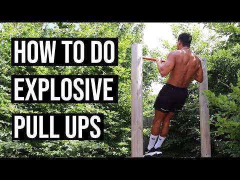 How to Do Explosive Pull Ups – 3 AMAZING Tips! (FREE Calisthenics Workout Routine)