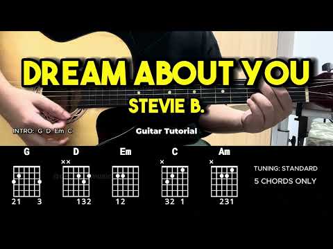 Dream About You - Stevie B. | Easy Guitar Chords Tutorial For Beginners (CHORDS & LYRICS)