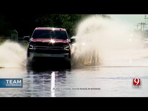 Norman Deals With Flash Floods After Heavy Rain, A Common Problem For Residents