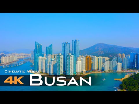 BUSAN 🇰🇷 부산시 Pusan Drone Aerial 4K | 부산광역시 South Korea 대한민국