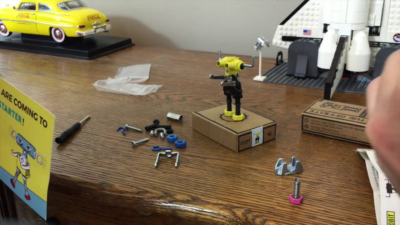 The OffBits KickStarter - Robot Building Toy - Infobit and Review