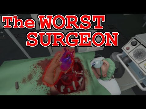 Surgeon Simulator VR - Part 1: Hospital (VR gameplay, no commentary)
