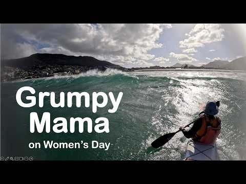 Surfski GRUMPY MAMA on Women's Day