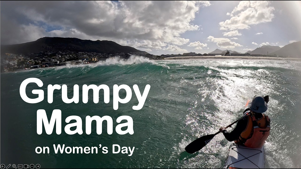 Surfski GRUMPY MAMA on Women's Day