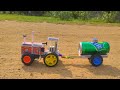How To Make Matchbox Tractor With Trolley I DIY Supply Water Tank Tractor I Ashton Creative