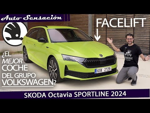 Prueba Skoda Octavia 2024 FACELIFT ¿MEJOR el 2.0TDI o el 1.5 TFSI Mhev?