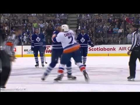 Frazer McLaren vs Matt Carkner - Apr 18th 2013 (HD)