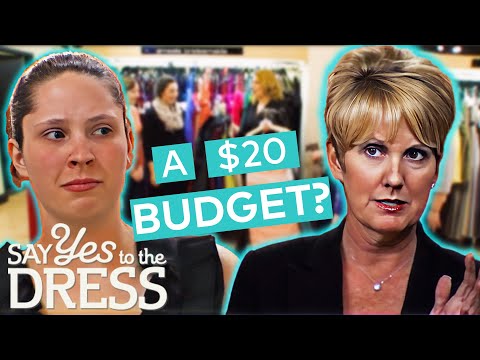 Bridesmaid ONLY Has A $20 Budget For Her Dress | Say Yes To The Dress: Bridesmaids