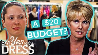 Bridesmaid ONLY Has A $20 Budget For Her Dress | Say Yes To The Dress: Bridesmaids