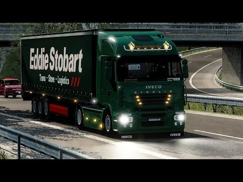 [ETS2] Euro Truck Simulator 2 - Iveco Stralis - Promods 2.25 - Frankfurt to Luxembourg