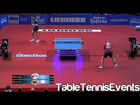 Patrick Baum Vs Wang Xi: Final [German Cup 2012]