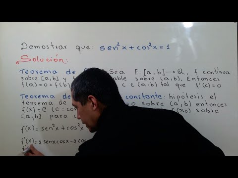 Demostrar que sen^2x+cos^2x=1.