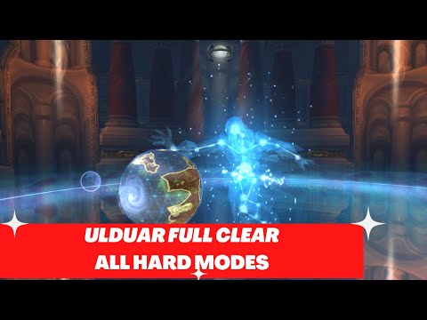 Ulduar 25 man FULL RAID all Hard Modes -  feral druid POV