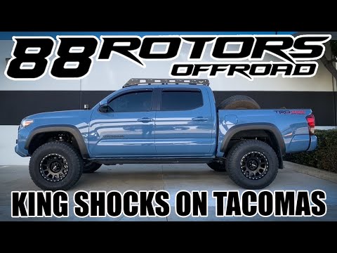 2020 TOYOTA TACOMA KING SHOCKS, CAMBURG & ICON UCA'S, ADD A LEAF SYSTEMS