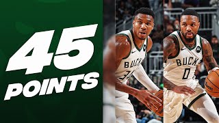 Giannis Antetokounmpo - Damian Lillard - Milwaukee Bucks