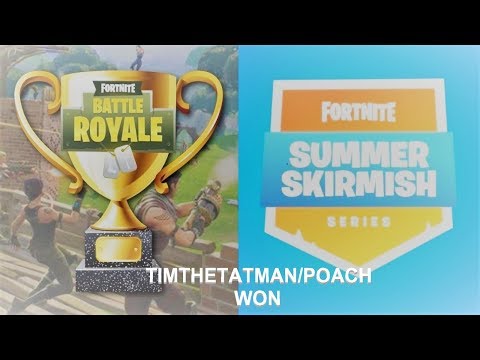 Fortnite Summer Skirmish Week7 Day1 Game 1 liquid poach and timthetatman won full match
