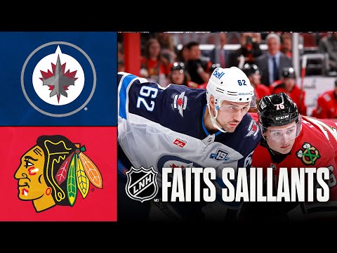Jets vs Blackhawks 19/01/26 | Faits saillants