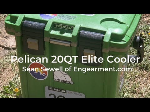 Pelican Elite 20QT Cooler Review #PelicanElite20QTCooler #PelicanEliteCooler