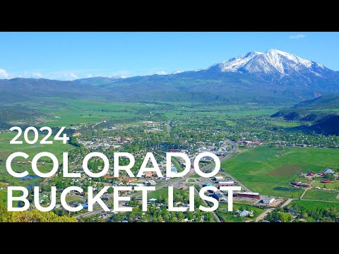 2024 COLORADO BUCKET LIST: Epic Things to Do in Colorado | Destinations to Add to Your List