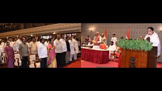 31.01.2026: Sunetra Pawar sworn in as Dy CM