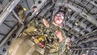 U.S. Marines 2nd Recon Conducts Free Fall Jump Operations