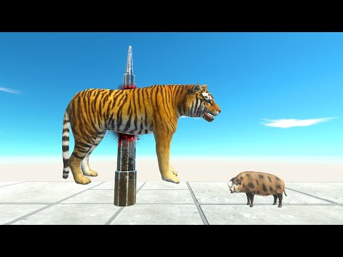 Deadly Spikes vs Giant Units | Animal Revolt Battle Simulator