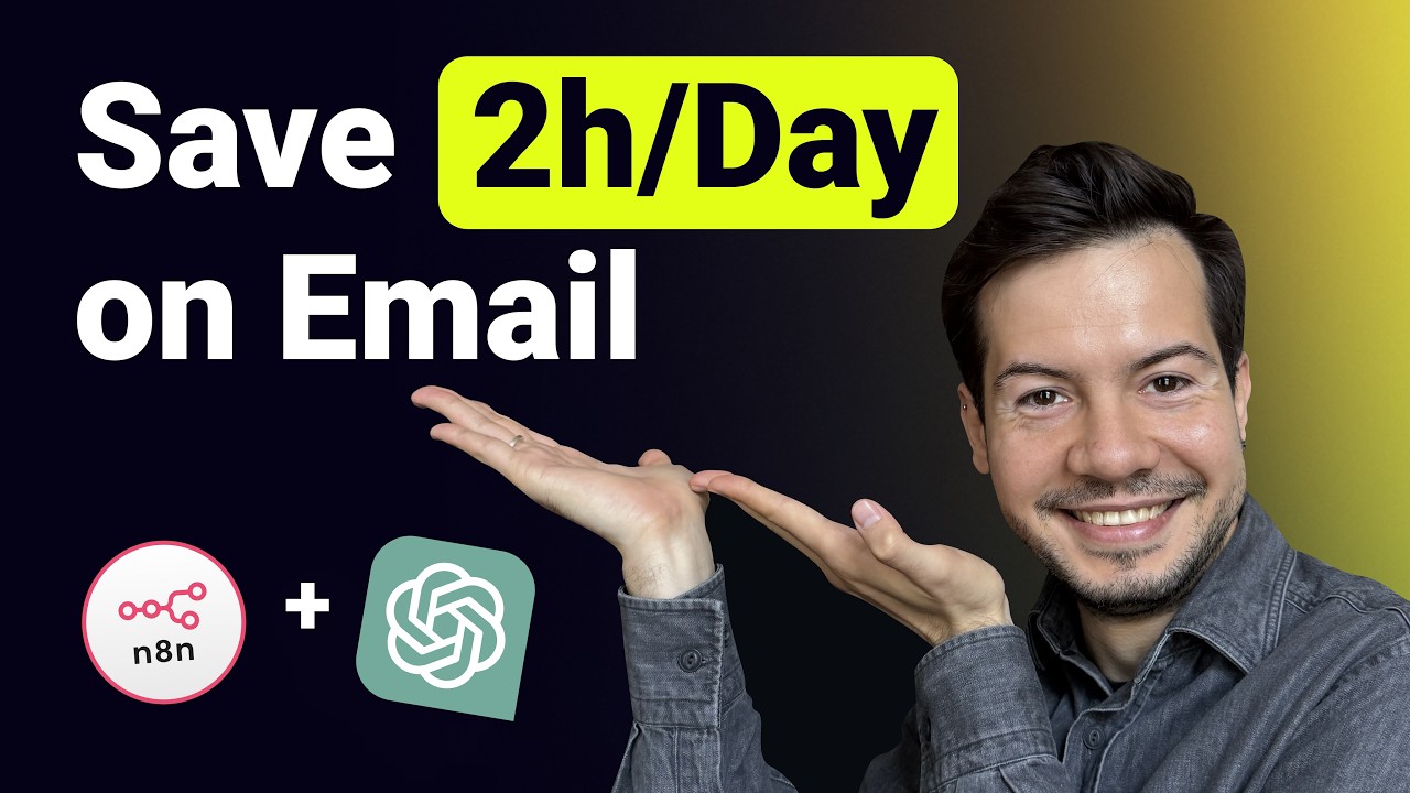 Email automation workflow with n8n and LLM demonstration