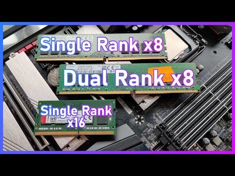 RAM Explained: Ranks and Bank Groups (Why Dual Rank is faster)