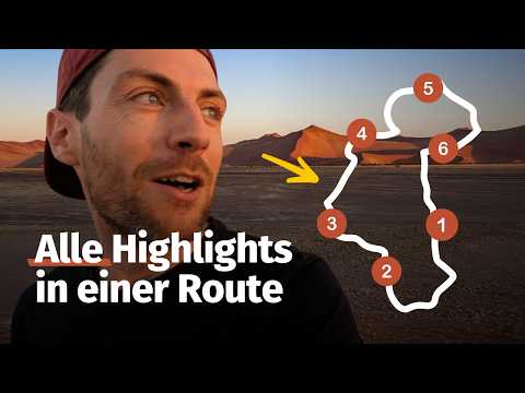 Namibia Rundreise 🇳🇦 Route für Selbstfahrer | Safari Tipps, Roadtrip Guide 4x4 | Afrika Einsteiger