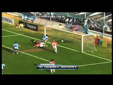 Los goles de Atlético Tucumán 2 Instituto 2. Fecha 6. Torneo Primera B Nacional. FPT
