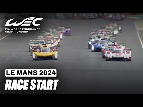 Race Start And First Lap I 2024 24 Hours of Le Mans I FIA WEC