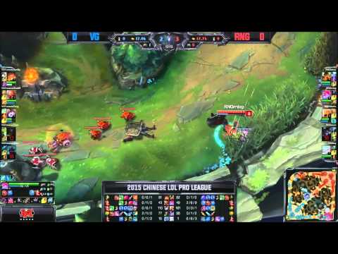 VG vs. RNG - Game 1 - LPL Summer 2015 Week 11 Day 1
