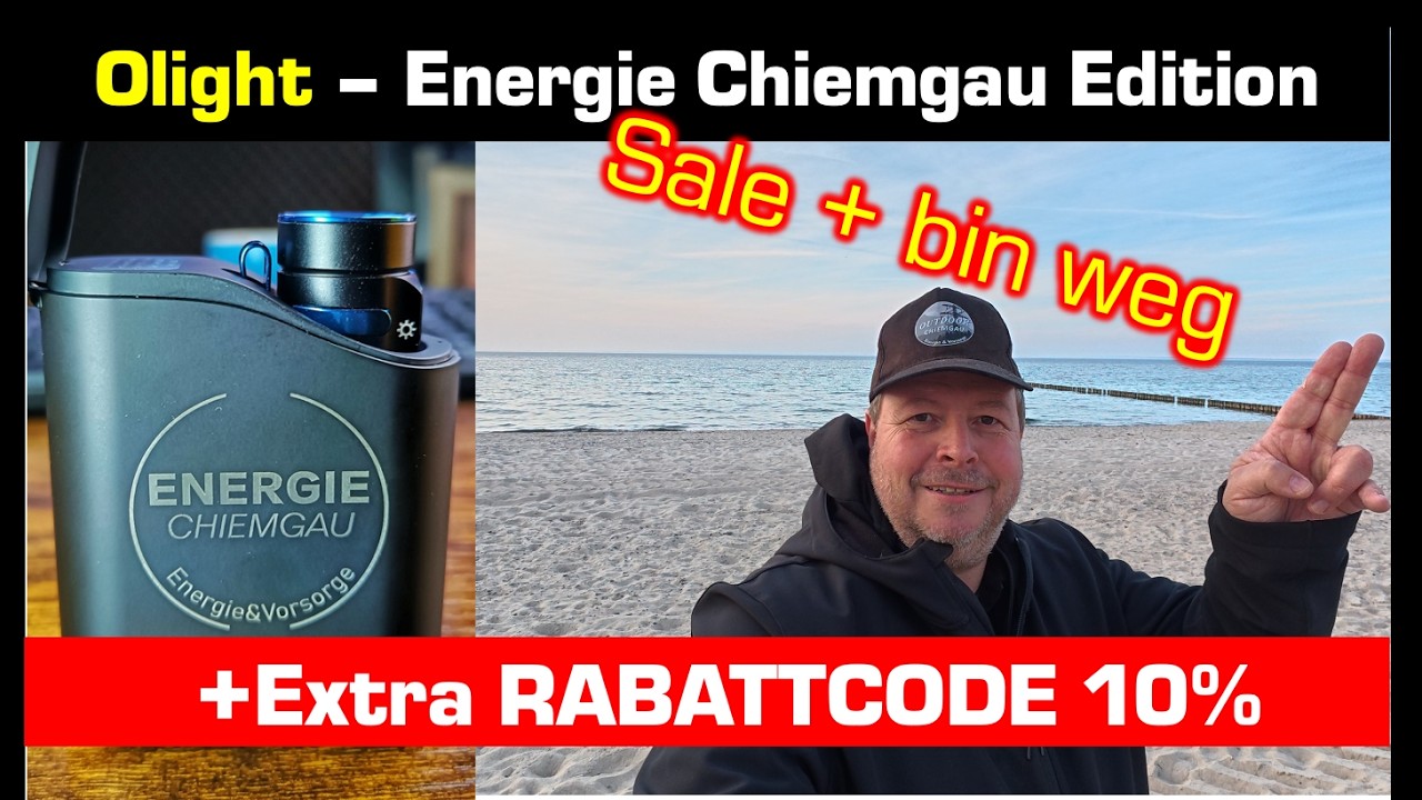 Olight SALE Energie Chiemgau Edition + bin mal weg