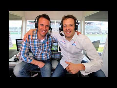 Ernst Hausleitner und Alexander Wurz Malaysia 2013 Lachanfall!