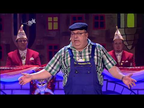 Willi Jost als De Hausmeischda bei Alleh hopp Saarbrücken 2018