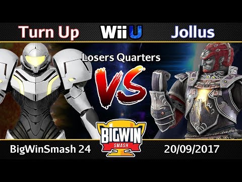 BigWinSmash 24 - Losers Quarters - Turn Up (Palutena, Samus) v Jollus (Ganondorf, Rosalina)