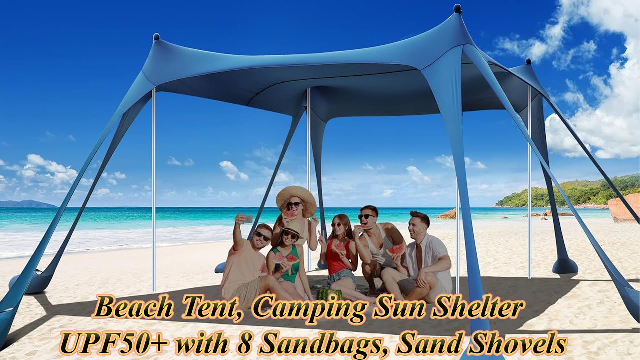 Osoeri Beach Tent – UPF50+ Sun Protection for Your Outdoor Adventures!