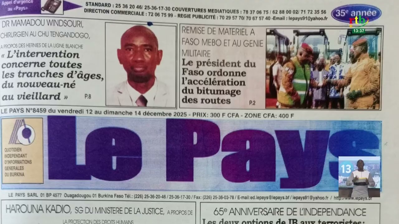 Revue de presse : « les terroristes ont deux choix, fuir ou mourir », sujet à la Une