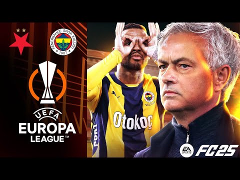 FC 25 - FENERBAHÇE vs SLAVİA PRAG - UEFA Europa League 24/25 Full Match | PS5™ [4K60]