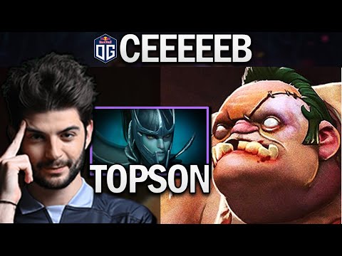 OG.CEB PUDGE VERSUS TOPSON PA - DOTA 2 7.28 GAMEPLAY