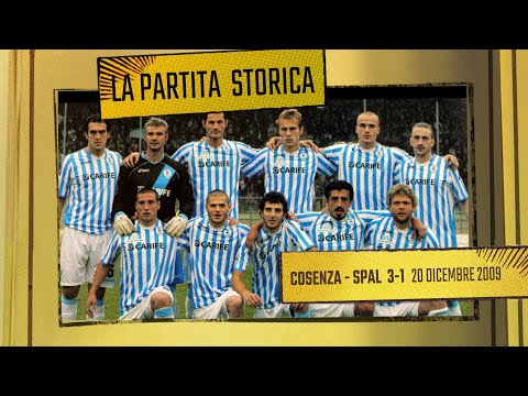 La Partita Storica: Eros Schiavon racconta Cosenza-SPAL - 20/12/2009