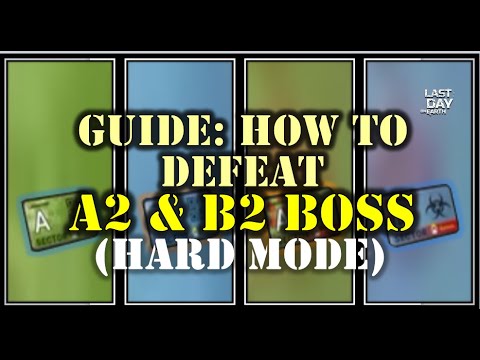 "LAB EVENT" HARD MODE |GUIDE: HOW TO DEFEAT (A2 & B2 BOSSES) - LDOE: Survival