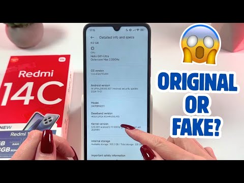 How to Verify Your Xiaomi Redmi 14C is Genuine - IMEI & Settings Check Guide