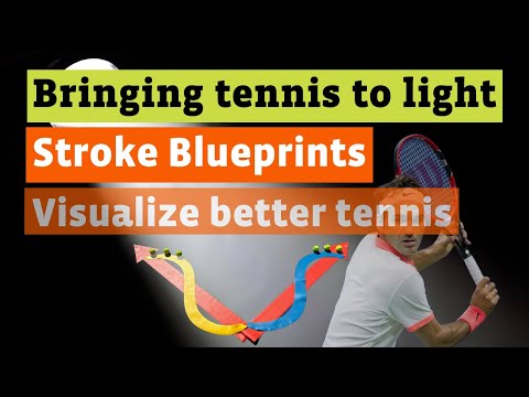Stroke Blueprints Improve Tennis Strokes and Visualization