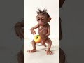 Cute Little Baby Monkey Eating Apples Cute Monkey Baby Animals