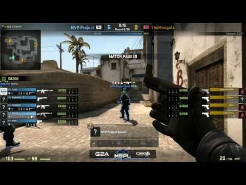 Mongolz vs MVP.Project MBPL Golden Map 3 (Mirage) Week 1 Day 1